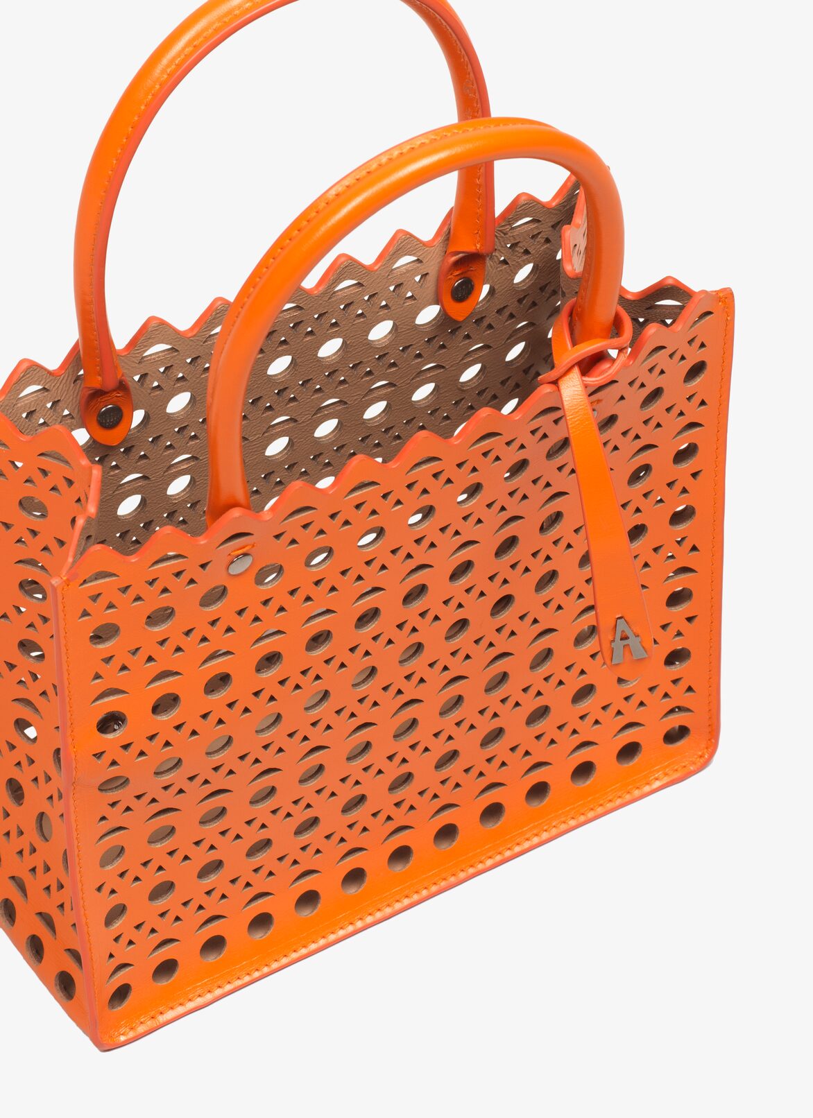 Sac À Main Garance 20 ALAÏA SAC À MAIN GARANCE 20 ORANGE